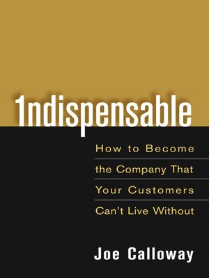 cover image of Indispensable